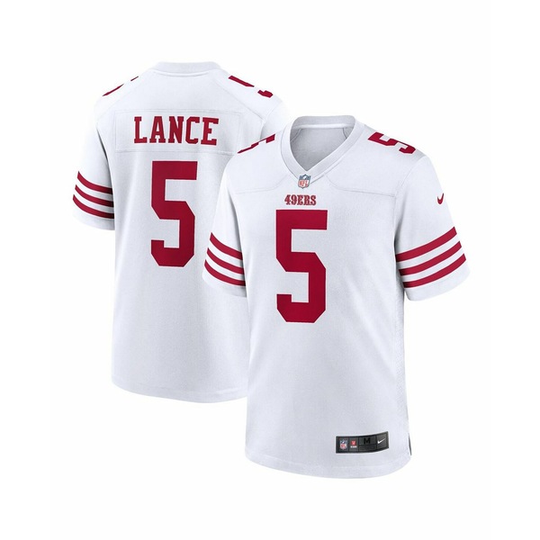 限定モデル限定モデルナイキ メンズ パーカー・スウェットシャツ アウター Men's Trey Lance White San Francisco  49ers Player Game Jersey White ニット・セーター