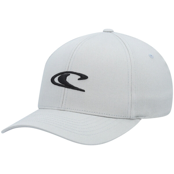 オニール メンズ 帽子 アクセサリー O'Neill Logo Clean & Mean Flex Hat Gray : asty