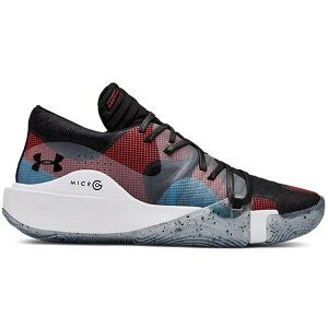 Under Armour �A���_�[�A�[�}�[ �����Y �X�j�[�J�[ �yUnder Armour Anatomix Spawn Low Joel Embiid�z �T�C�Y US_11.5(29.5cm) Black/White