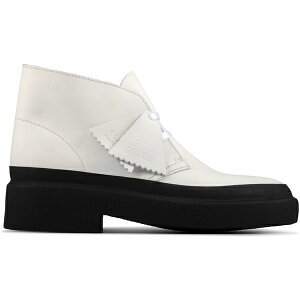 Clarks N[NX Y Xj[J[ yClarks Originals Desert Galosh White Leatherz TCY US_9(27.0cm) White