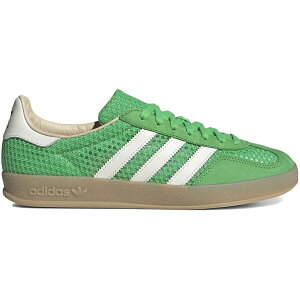 adidas AfB_X Y Xj[J[ yadidas Gazelle Indoor Energy Greenz TCY US_M_13 Energy Green/Off White/Magic Beige