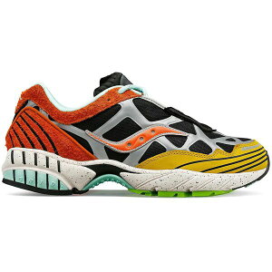 Saucony �T�b�J�j�[ �����Y �X�j�[�J�[ �ySaucony Grid Web Trailian�z �T�C�Y US_8(26.0cm) Brown/Mustard