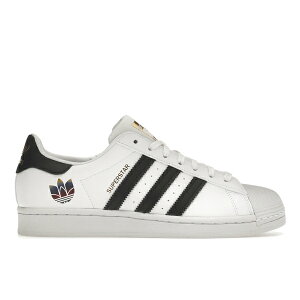 adidas AfB_X fB[X Xj[J[ yadidas Superstar Trefoil White Black (Women's)z TCY US_9(26.0cm) Cloud White/Core Black/Gold Metallic