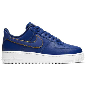 Nike iCL fB[X Xj[J[ yNike Air Force 1 Low Blue Gold Swoosh (Women's)z TCY US_7.5(24.5cm) Blue/Blue/Gold