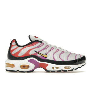 Nike �i�C�L ���f�B�[�X �X�j�[�J�[ �yNike Air Max Plus White Red Magenta (Women's)�z �T�C�Y US_6.5(23.5cm) White/Red/Magenta-Yellow