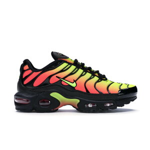 Nike �i�C�L ���f�B�[�X �X�j�[�J�[ �yNike Air Max Plus Black Volt Solar Red (Women's)�z �T�C�Y US_9(26.0cm) Black/Volt-Solar Red