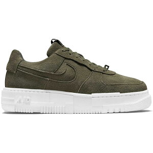 Nike �i�C�L ���f�B�[�X �X�j�[�J�[ �yNike Air Force 1 Low Pixel Cargo Khaki (Women's)�z �T�C�Y US_7.5(24.5cm) Cargo Khaki/Black/White