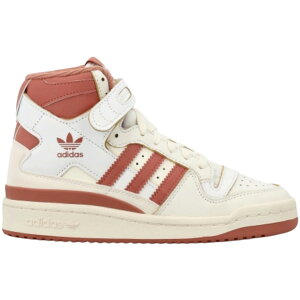 adidas �A�f�B�_�X ���f�B�[�X �X�j�[�J�[ �yadidas Forum 84 Hi Off White Magic Earth Footwear White (Women's)�z �T�C�Y US_8.5(25.5cm) Off White/Magic Earth/Footwear White