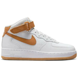 Nike iCL fB[X Xj[J[ yNike Air Force 1 Mid '07 White Desert Ochre (Women's)z TCY US_8.5(25.5cm) Summit White/Summit White/White/Desert Ochre