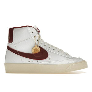 Nike �i�C�L ���f�B�[�X �X�j�[�J�[ �yNike Blazer Mid 77 SE Sisterhood (Women's)�z �T�C�Y US_9.5(26.5cm) Summit White/Team Red/Muslin/Metallic Gold