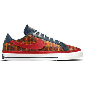 Nike iCL fB[X Xj[J[ yNike Court Legacy Serena Williams Design Crew Cinnabar (Women's)z TCY US_W_12 Armory Navy/Summit White/Metallic Gold/Cinnabar