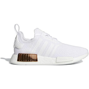 adidas アディダス レディース スニーカー 【adidas NMD R1 White Copper Metallic (Women's)】 サイズ US_9(26.0cm) Cloud White/Cloud White/Copper Metallic