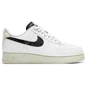 Nike �i�C�L ���f�B�[�X �X�j�[�J�[ �yNike Air Force 1 Low '07 SE Recycled White Black Light Bone (Women's)�z �T�C�Y US_7.5(24.5cm) White/Light Bone-Black-White