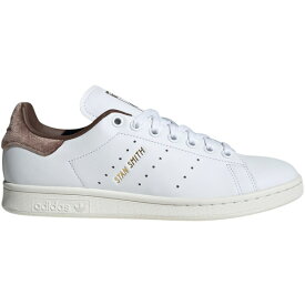 adidas アディダス レディース スニーカー 【adidas Stan Smith Cloud White Gold Metallic Brown (Women's)】 サイズ US_9.5(26.5cm) Cloud White/Gold Metallic/Brown