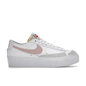 Nike �i�C�L ���f�B�[�X �X�j�[�J�[ �yNike Blazer Low Platform Pink Glaze (Women's)�z �T�C�Y US_W_12 White/Pink Glaze-Summit White-Black