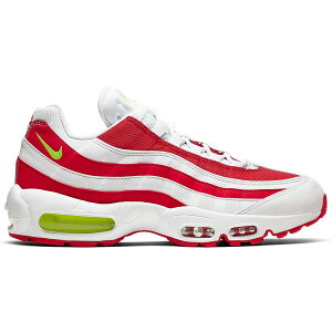 Nike �i�C�L �����Y �X�j�[�J�[ �yNike Air Max 95 Marine Day Red�z �T�C�Y US_8(26.0cm) White/Volt-University Red