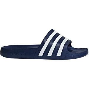 adidas AfB_X Y Xj[J[ yadidas Adilette Aqua Slides Dark Blue Cloud Whitez TCY US_6(24.0cm) Dark Blue/Cloud White/Dark Blue
