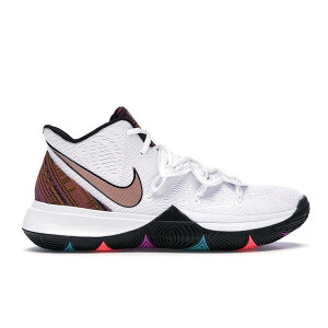 Nike �i�C�L �����Y �X�j�[�J�[ �yNike Kyrie 5 BHM (2019)�z �T�C�Y US_10(28.0cm) White/Metallic Gold-Black