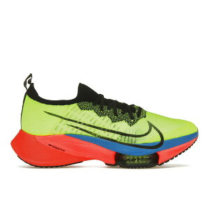 Nike �i�C�L �����Y �X�j�[�J�[ �yNike Air Zoom Tempo Next% Flyknit Steve Prefontaine Volt�z �T�C�Y US_12.5(30.5cm) Volt/Black-Bright Crimson-Light Photo Blue
