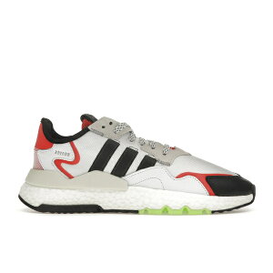 adidas AfB_X Y Xj[J[ yadidas Nite Jogger White Black Redz TCY US_7(25.0cm) Cloud White/Core Black/Hi-Res Red