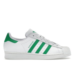 adidas AfB_X Y Xj[J[ yadidas Superstar Cloud White Greenz TCY US_8(26.0cm) Cloud White/Green/Cloud White