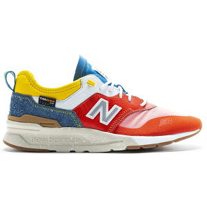 New Balance j[oX Y Xj[J[ yNew Balance 997H Cordura Neo Flamez TCY US_12(30.0cm) Neo Flame/Classic Blue-Yellow