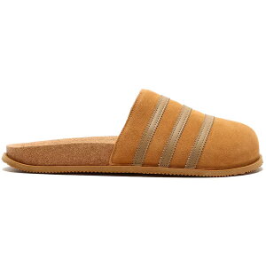 adidas �A�f�B�_�X �����Y �X�j�[�J�[ �yadidas Adimule Lea Slides Brown�z �T�C�Y US_9(27.0cm) Light Brown/Brown/Light Brown
