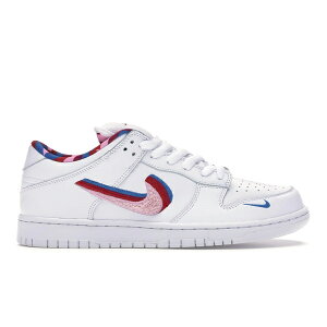 Nike �i�C�L �����Y �X�j�[�J�[ �yNike SB Dunk Low Parra�z �T�C�Y US_7(25.0cm) White/Red-Pink