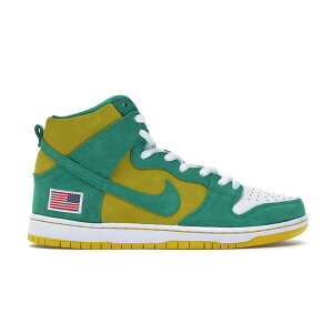 Nike �i�C�L �����Y �X�j�[�J�[ �yNike SB Dunk High Oakland Athletics�z �T�C�Y US_10.5(28.5cm) Stadium Green/Stadium Green-Black-Speed Yellow
