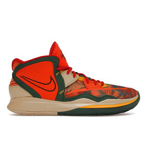 Nike �i�C�L �����Y �X�j�[�J�[ �yNike Kyrie Infinity 1 World 1 People�z �T�C�Y US_9(27.0cm) Safety Orange/Gorge Green/Sesame/Black