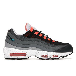 Nike �i�C�L �����Y �X�j�[�J�[ �yNike Air Max 95 Grey Speckle Sole�z �T�C�Y US_8(26.0cm) Grey/Grey/Orange-Teal
