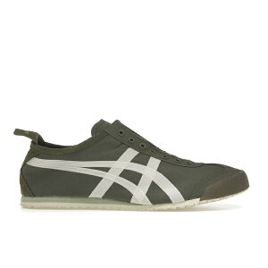 ASICS �A�V�b�N�X �����Y �X�j�[�J�[ �yOnitsuka Tiger Mexico 66 Slip-On Mantle Green Birch�z �T�C�Y US_12.5(30.5cm) Mantle Green/Birch