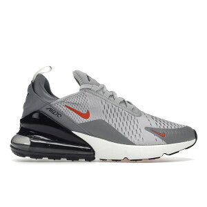 Nike �i�C�L �����Y �X�j�[�J�[ �yNike Air Max 270 Grey Fog Team Orange Sail�z �T�C�Y US_8(26.0cm) Grey Fog/Team Orange/Sail