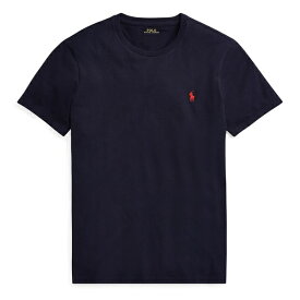 【送料無料】 ラルフローレン メンズ Tシャツ トップス Custom T Shirt Ink Blue