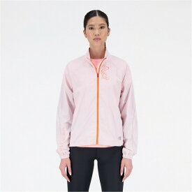 【送料無料】 ニューバランス レディース ジャケット＆ブルゾン アウター Impact Packable Women's Running Jacket Pink