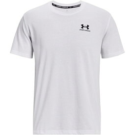 【送料無料】 アンダーアーマー メンズ Tシャツ トップス M LOGO EMB HEAVYWEIGHT SS White/Black