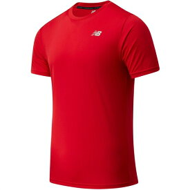 【送料無料】 ニューバランス メンズ Tシャツ トップス Running T-Shirt Mens Red