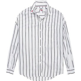 【送料無料】 トミーヒルフィガー メンズ Tシャツ トップス Tommy Jeans Stripe Shirt Black and White