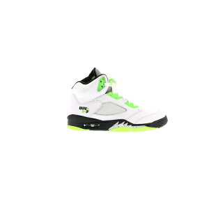 Jordan �W���[�_�� �����Y �X�j�[�J�[ �yJordan 5 Retro Quai 54 White�z �T�C�Y US_11(29.0cm) White/Black-Metallic Silver-Radiant Green