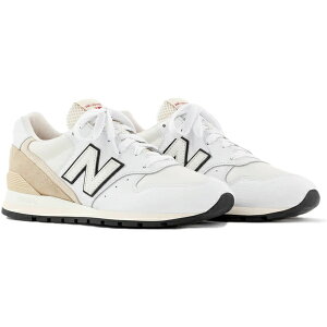 New Balance �j���[�o�����X �����Y �X�j�[�J�[ �yNew Balance 996 MiUSA Aime Leon Dore White�z �T�C�Y US_5(23.0cm) White/Tan-Black