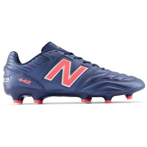 New Balance �j���[�o�����X �����Y �X�j�[�J�[ �yNew Balance 442 Pro FG v2 Navy Silver Energy Red�z �T�C�Y US_9(27.0cm) NB Navy/Silver/Energy Red
