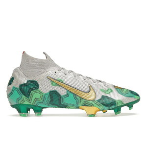 Nike �i�C�L �����Y �X�j�[�J�[ �yNike Mercurial Superfly 7 Elite SE FG Kylian Mbappe Bondy Dreams�z �T�C�Y US_10(28.0cm) Vast Grey/Electro Green-Lucid Green-Metallic Vivid Gold