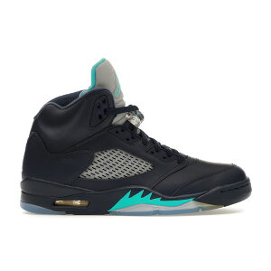Jordan �W���[�_�� �����Y �X�j�[�J�[ �yJordan 5 Retro Pre-Grape�z �T�C�Y US_11(29.0cm) Midnight Navy/Turquoise Blue-White