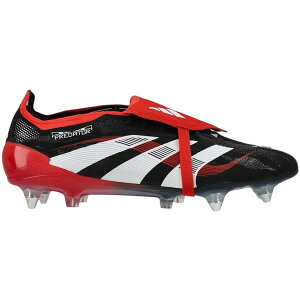 adidas �A�f�B�_�X �����Y �X�j�[�J�[ �yadidas Predator Elite BWR Fold-Over Tongue SG Core Black Cloud White Vivid Red�z �T�C�Y US_5.5(23.5cm) Core Black/Cloud White/Vivid Red