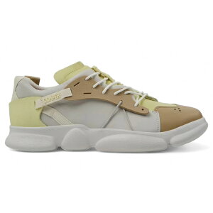 Camper �J���y�[�� �����Y �X�j�[�J�[ �yCamper Twins Karst Sneaker Beige White Yellow�z �T�C�Y EU_43(28.0cm) Multi