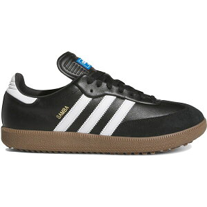 adidas �A�f�B�_�X �����Y �X�j�[�J�[ �yadidas Samba Spikeless Golf Core Black Cloud White Gum�z �T�C�Y US_10(28.0cm) Core Black/Cloud White/Gum