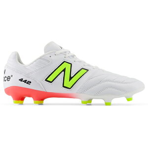 New Balance �j���[�o�����X �����Y �X�j�[�J�[ �yNew Balance 442 Pro FG v2 White Energy Red Hi-Lite�z �T�C�Y US_10(28.0cm) White/Energy Red/Hi-lite