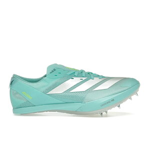 adidas �A�f�B�_�X �����Y �X�j�[�J�[ �yadidas Adizero Finesse Flash Aqua Zero Metalic Lucid Lemon�z �T�C�Y US_8.5(26.5cm) Flash Aqua/Zero Metalic/Lucid Lemon