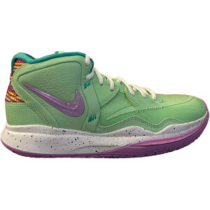 Nike �i�C�L �����Y �X�j�[�J�[ �yNike Kyrie Infinity EYBL Nationals�z �T�C�Y US_5(23.0cm) Cucumber Calm/Rush Fuchsia