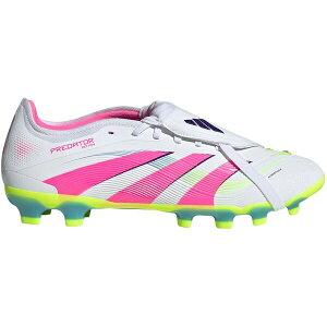 adidas �A�f�B�_�X �����Y �X�j�[�J�[ �yadidas Predator Pro Fold-Over Tongue FG/MG Cloud White Lucid Pink Lucid Lemon�z �T�C�Y US_12.5(30.5cm) Cloud White/Lucid Pink/Lucid Lemon